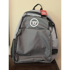 Warrior Jet Pack Lacrosse Equipment Large Backpack Holds Stick Grey